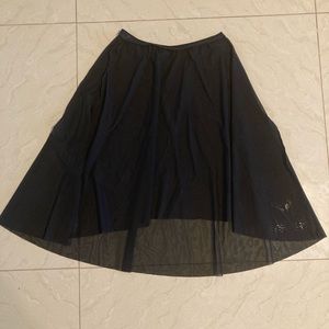 Black ballet skirt Barreto dancewear
